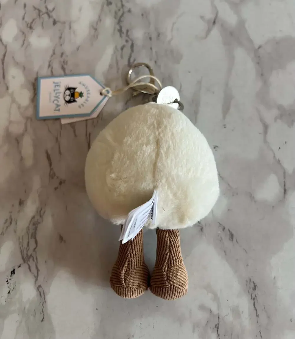 Jellycat Amuseables Happy Boiled Egg Bag Charm 100% authentic
